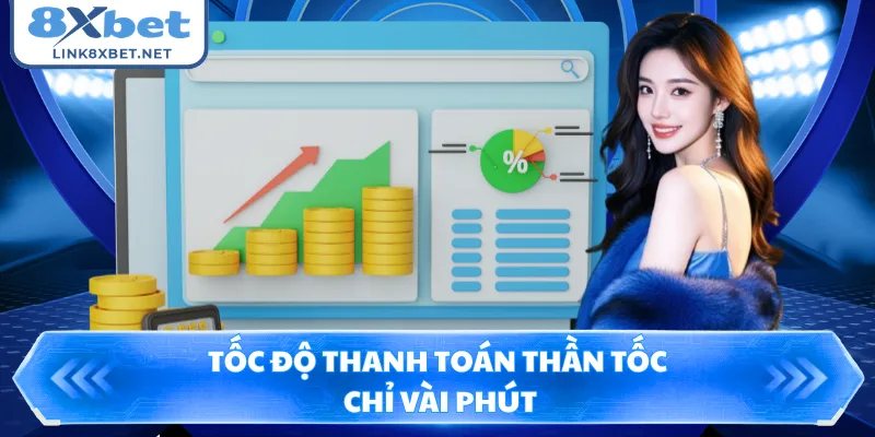 Tốc độ thanh toán thần tốc chỉ vài phút